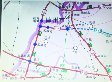 303公里,项目起于德州黄庄立交,在武城县漳南镇东与主线相接.图片